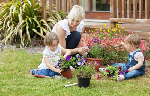 Legal terms document for landscaping services under England and Wales law