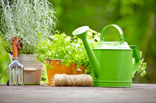 Eco-friendly landscaping materials and recycling logistics in Woodgreen