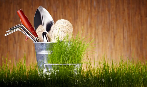 Turf installation for a garden or commercial outdoor space in Woodgreen